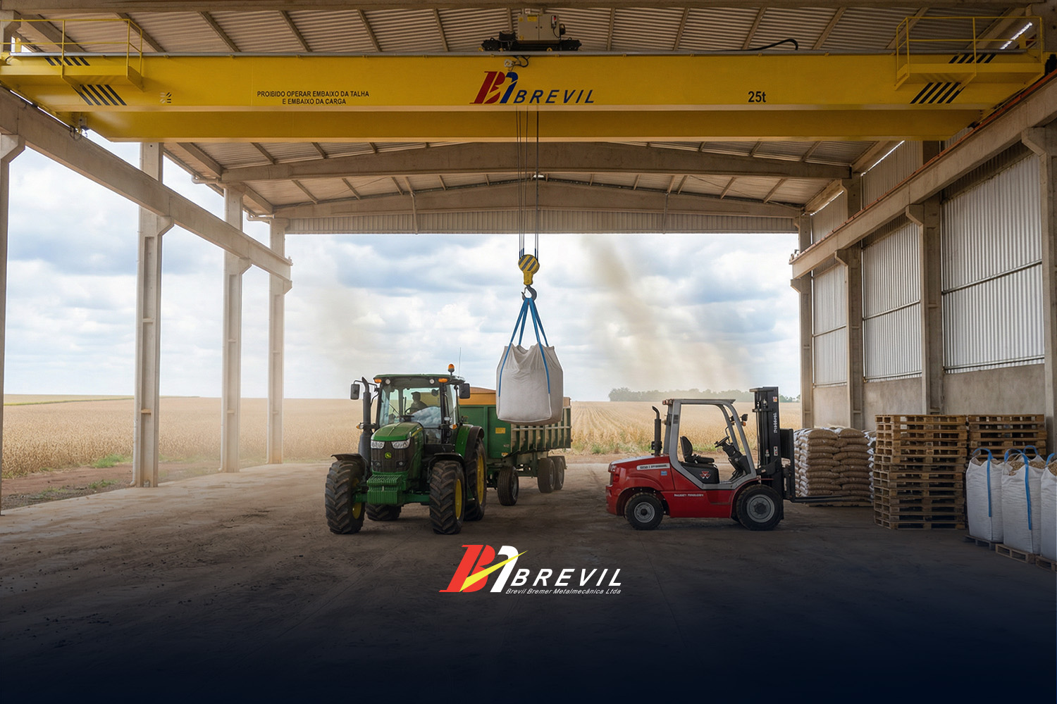Vale a pena investir em ponte rolante para agronegócio?