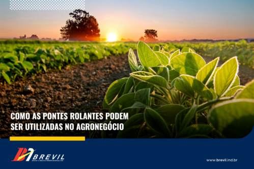 Como as pontes rolantes podem ser utilizadas no agronegócio